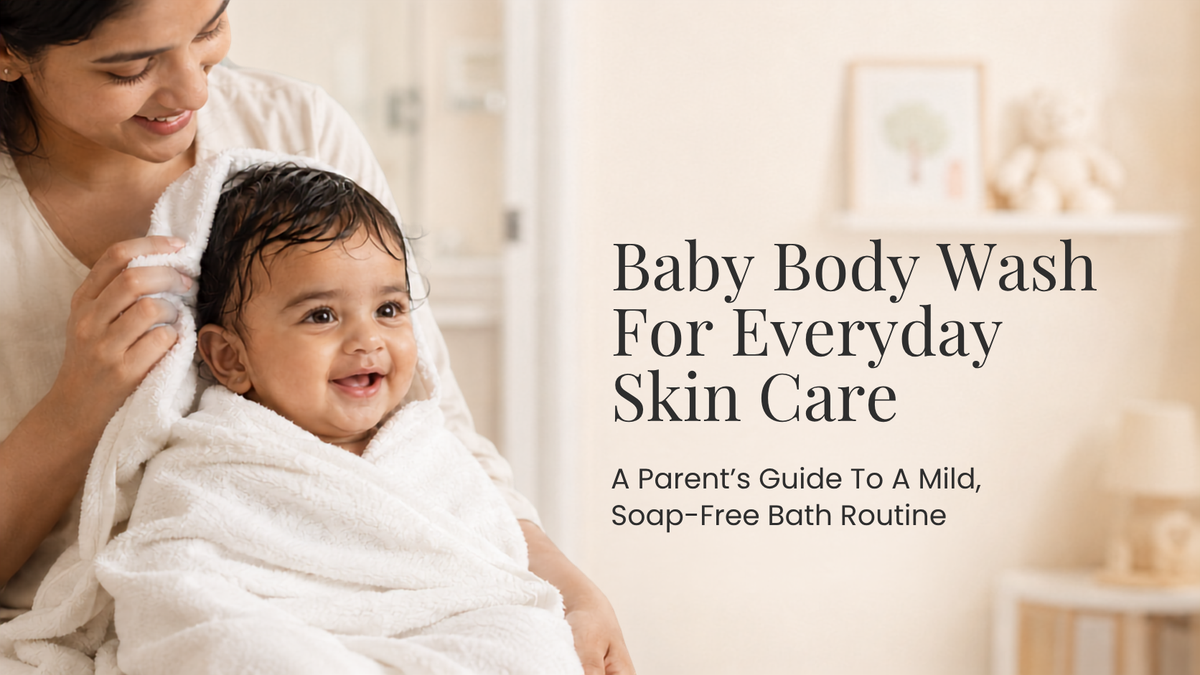 Baby Body Wash for Gentle Everyday Skin Care Routine Vanan Herbal