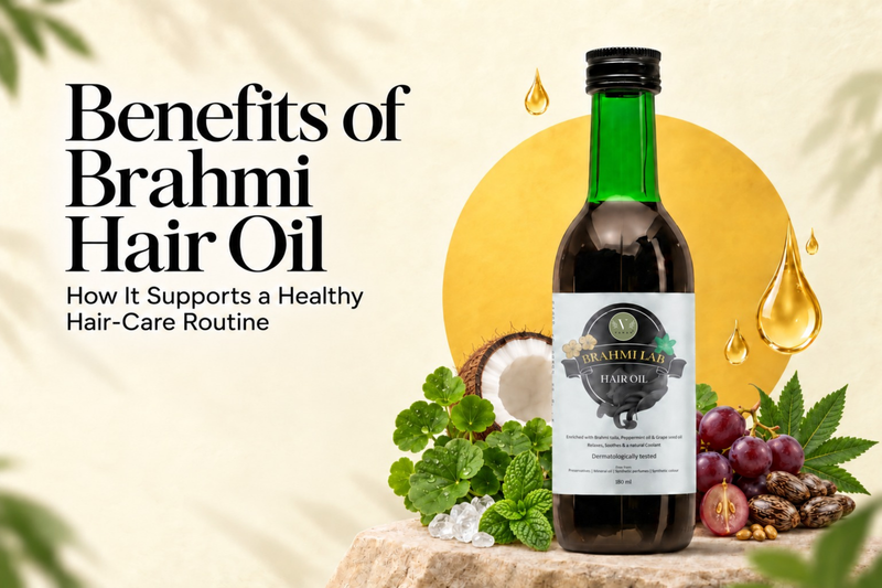 Benefits of Brahmi Hair Oil: How It Supports Our Haircare Routine Vanan Herbal