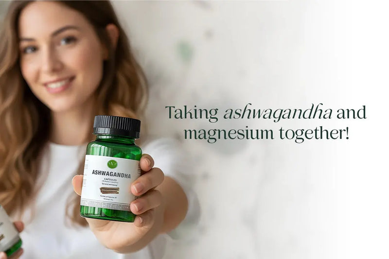 Can Ashwagandha and Magnesium be taken together? A perfect combination to reduce stress and sleep better. Vanan Herbal