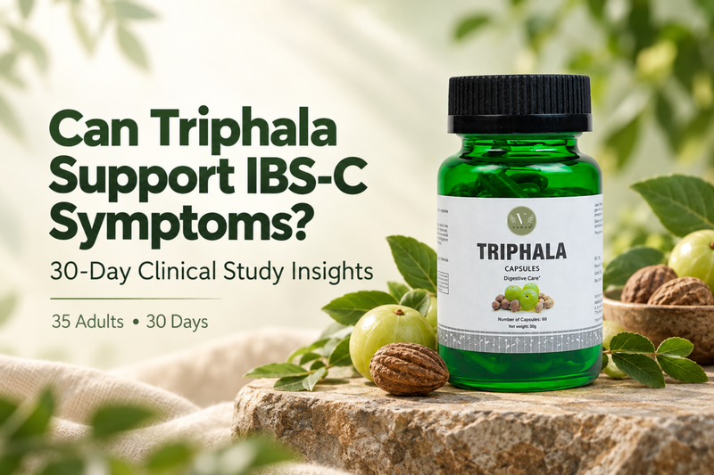 Can Triphala Support IBS-C Symptoms? What a 30-Day Clinical Study Found Vanan Herbal