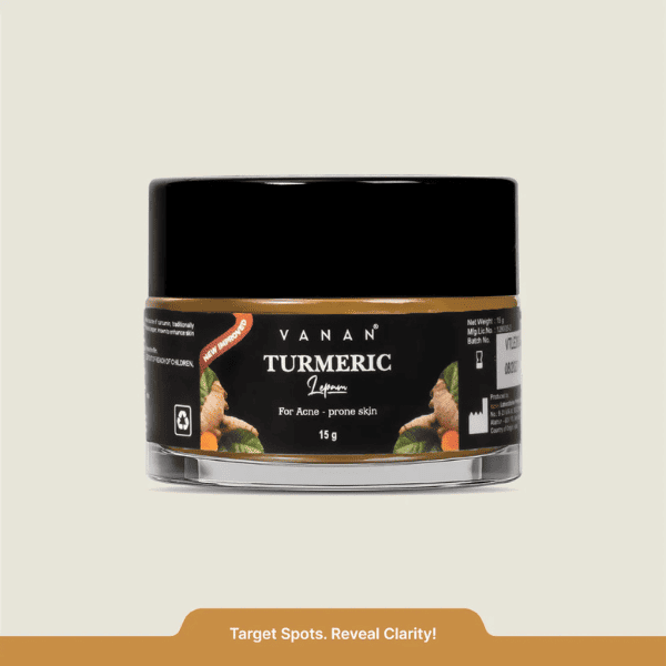 Vanan Turmeric Lepam – 15g | Brightening & Anti-Inflammatory Balm 