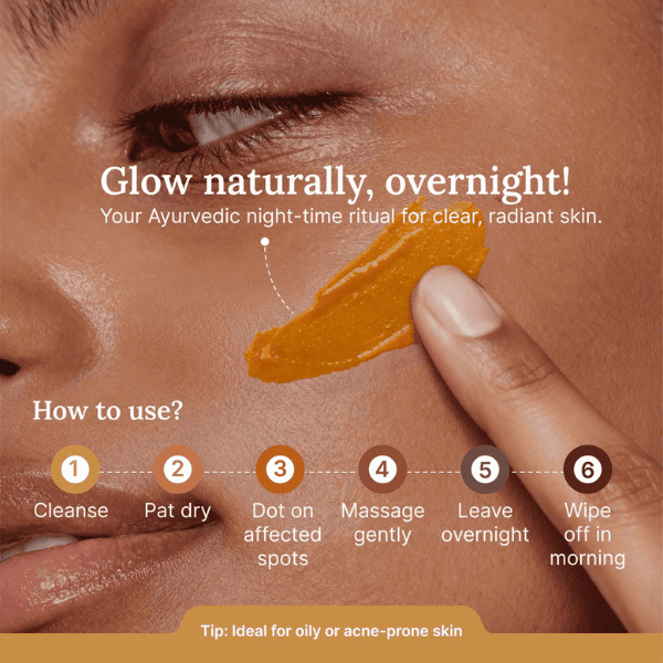 Vanan Turmeric Lepam – 15g | Brightening & Anti-Inflammatory Balm 