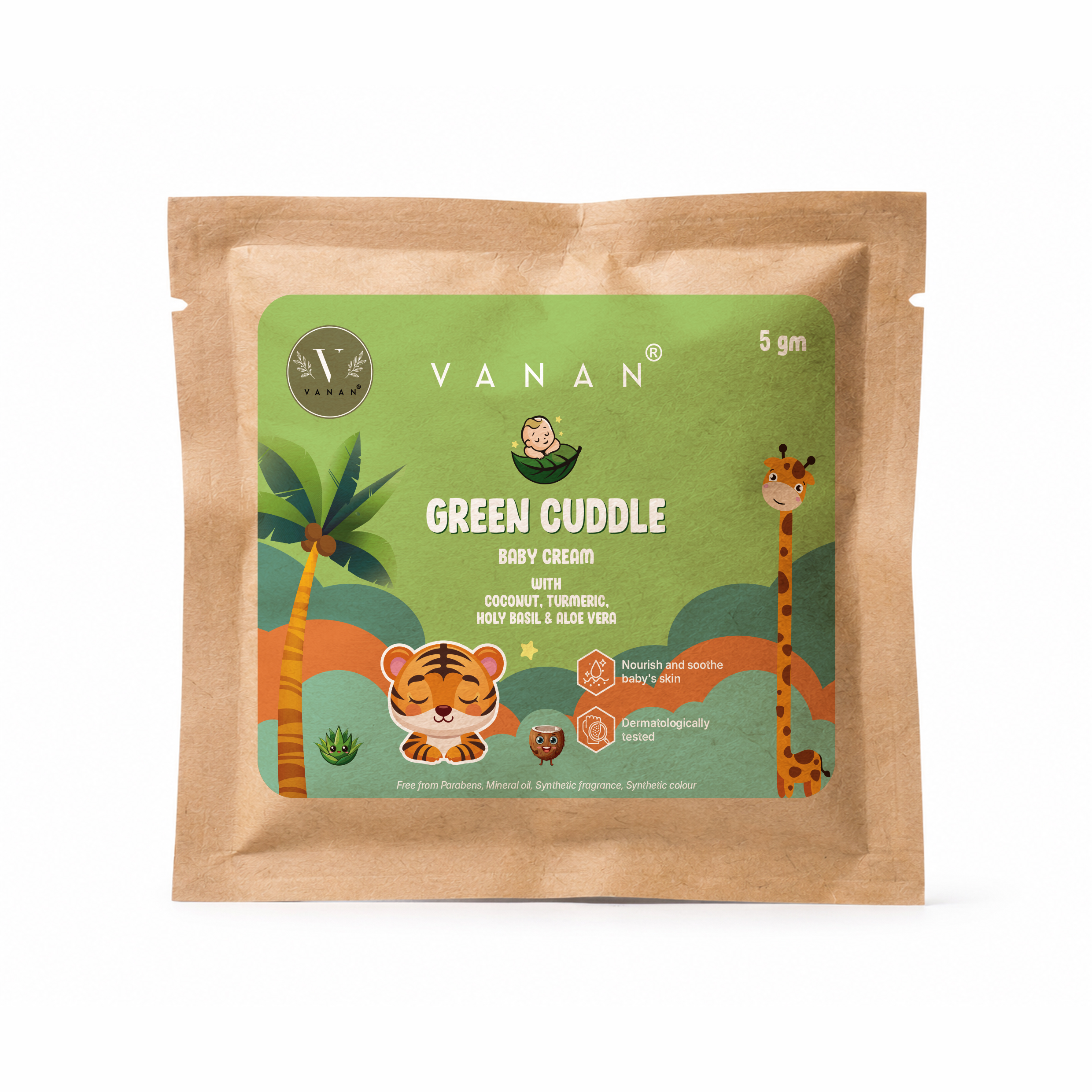 Baby Rash Cream | Gentle Daily Protection for Delicate Skin | Vanan Herbal 